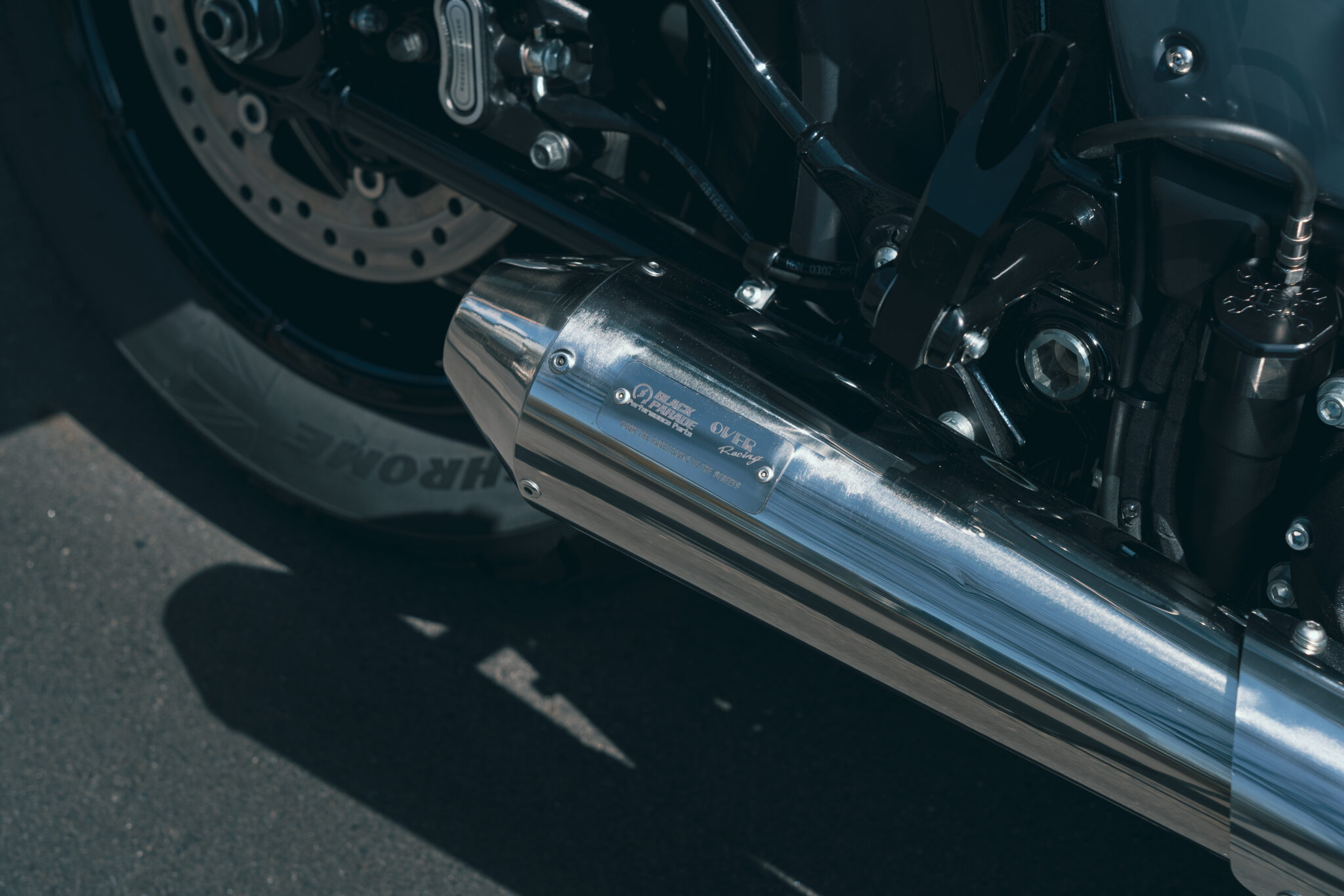 M8 Exhaust V2″JMCA Polish” FXLRS FXLRST – BP Performance Parts