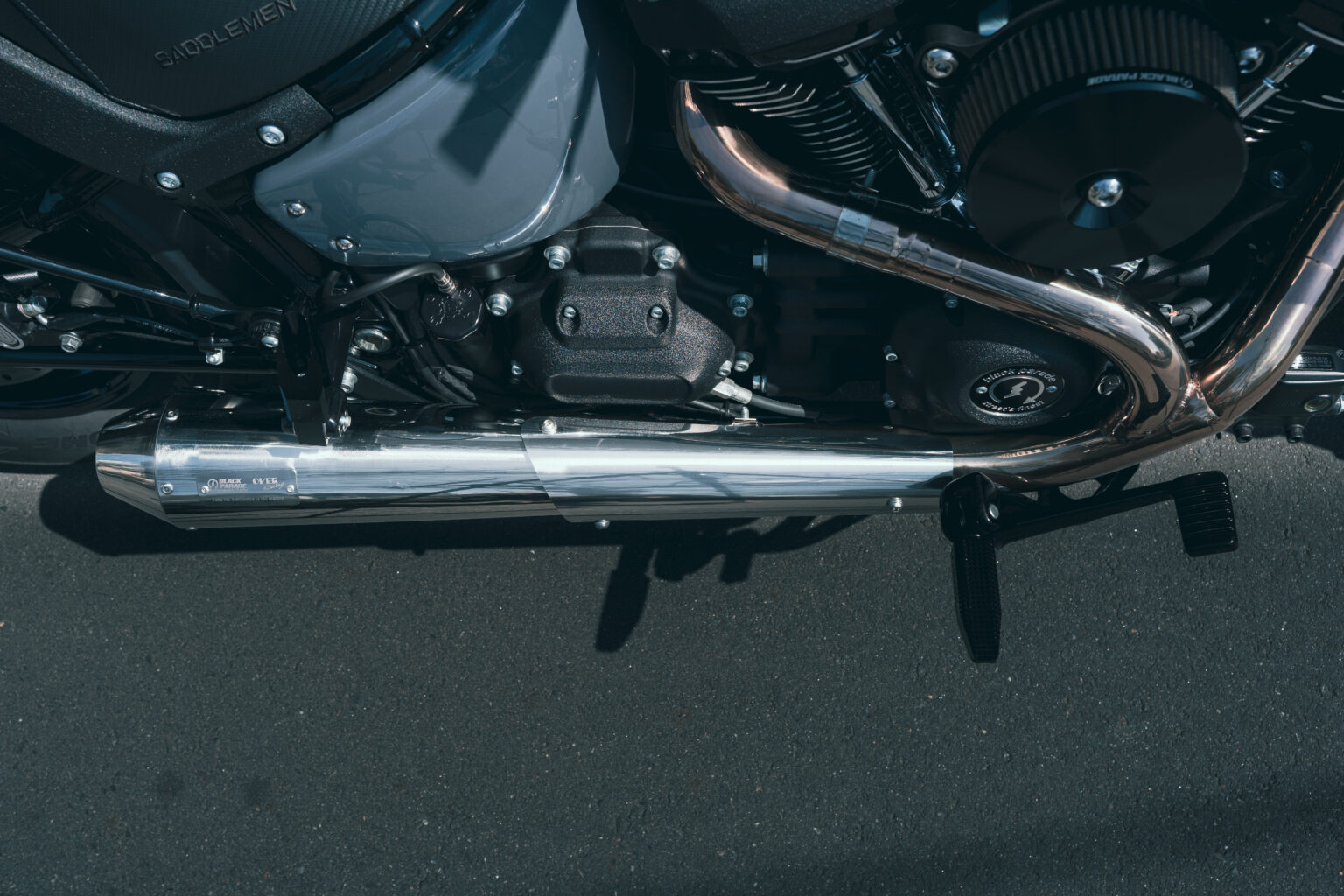 M8 Exhaust V2″JMCA Polish” FXLRS FXLRST – BP Performance Parts