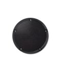 M8 Derby Cover Shield Logo EXTREME BLACK